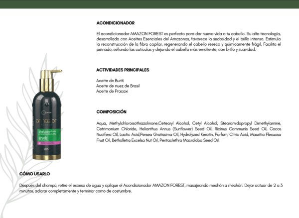 ACONDICIONADOR AMAZONFOREZ<span style="color: #000">™</span>