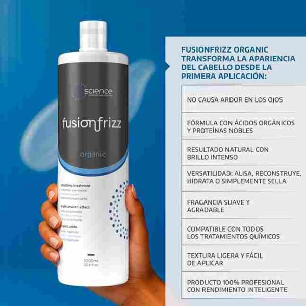 Organicplastia Alisado Fusion Frizz 500 ml