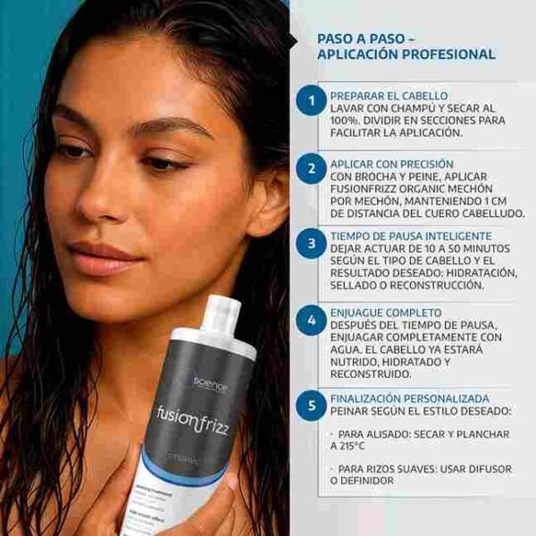 Organicplastia Alisado Fusion Frizz 500 ml