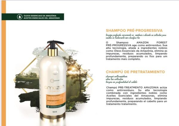 Shampoo Pré Progressiva 1L No Metal<span style="color: #000">™</span>